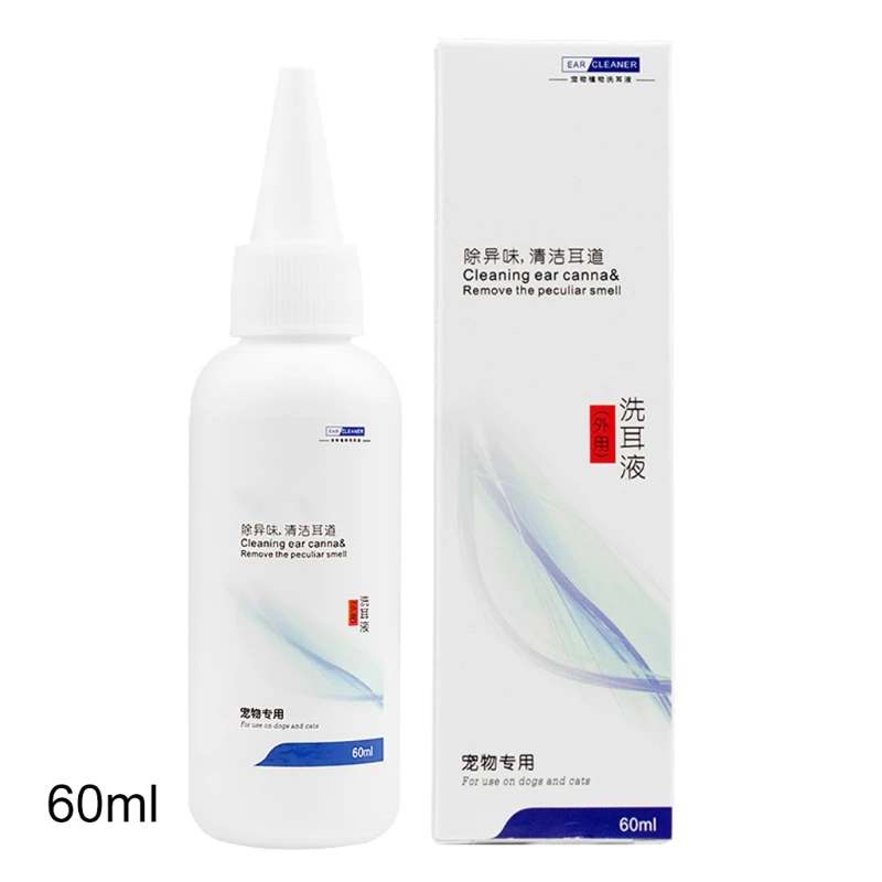 28GF Dog Ear Cleaner Natural Plant Extracts Multi-Action Drop for Itch Head Shaking Discharge and Smell Canal |