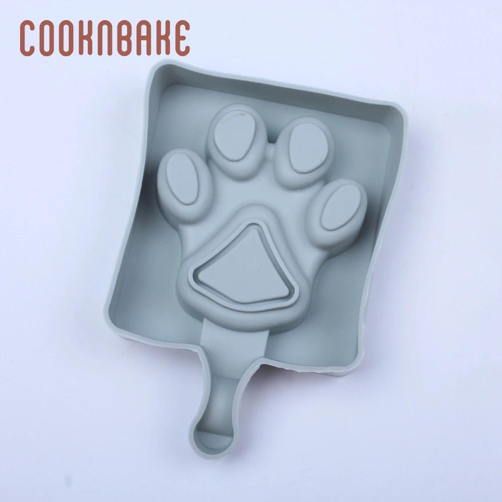 COOKNBAKE силиконовая форма для мороженого cat paw силиконовый инструмент кубиков с