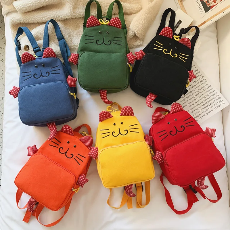 2020 Детские рюкзаки из парусины с рисунком для малышей детский школьный рюкзак