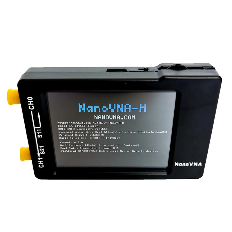 Векторный сетевой анализатор NanoVNA может быть подключен к сети мобильного