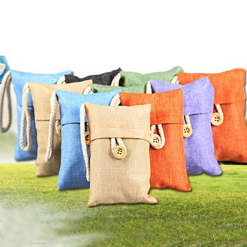 Цельнокроеное платье с бамбуковым древесным углем Bag100g натуральный мешок для