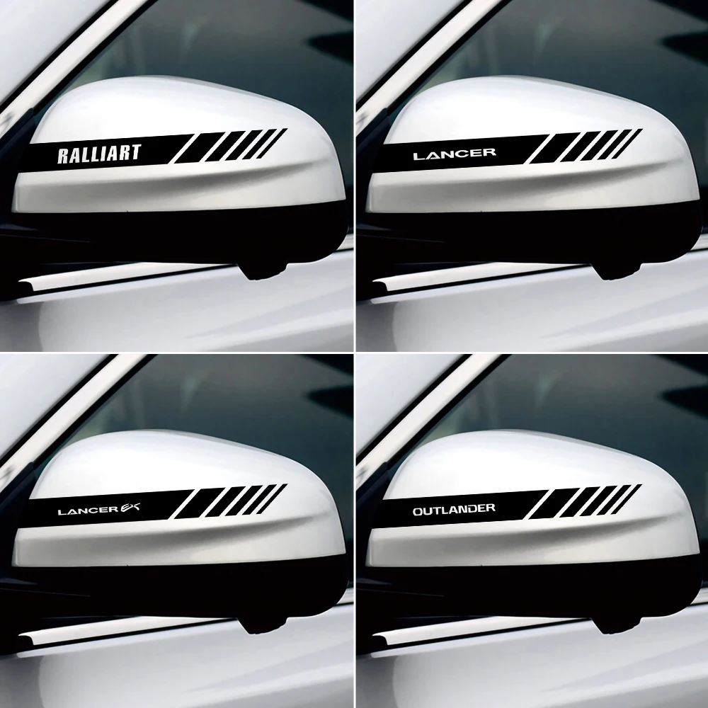 Автомобильный Стайлинг 2 шт. водостойкая автомобильная наклейка на зеркало