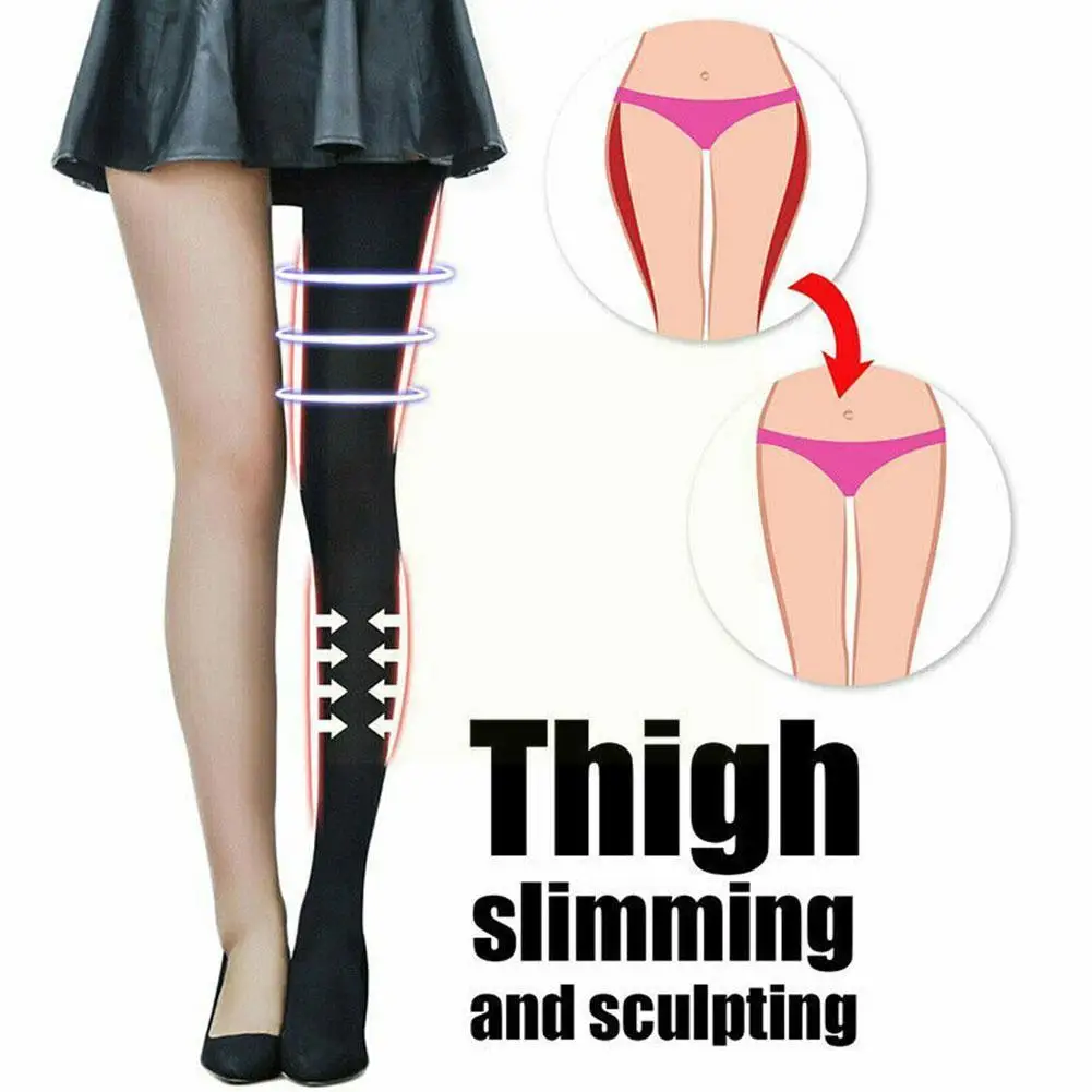

200m Power Hip Up Tights Push Up Slimming Leg Stockings Bodybuilding Pantyhose Compression Y7d9