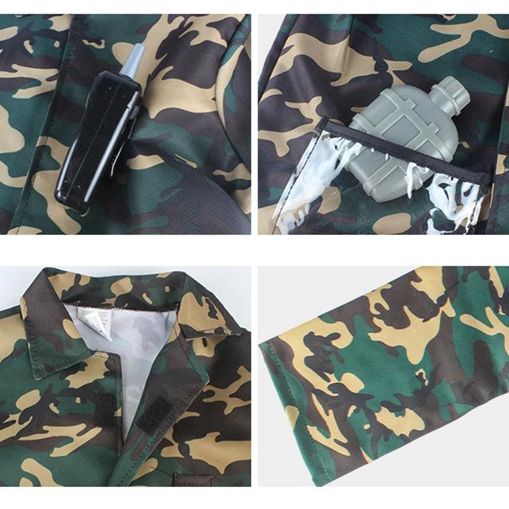 

Costumes Soldier Toy Childrens Halloween Costume Halloween Costume Party Decor Ornaments for Kids Toldders Over 3+