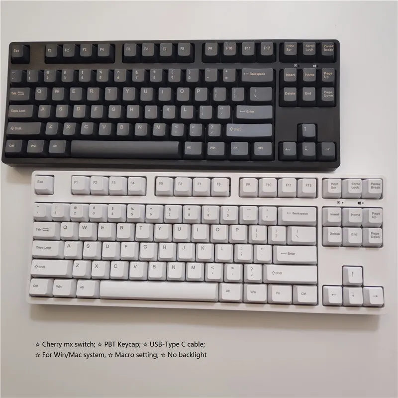 C87   Cherry mx, , ,   PBT,   Type C 87