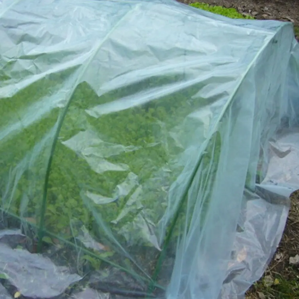 

Garden PE Film White Color Garden Flower Greenhouse Plastic Mulch Garden Agricultural Use Insulation Weeding Cover New Apr29