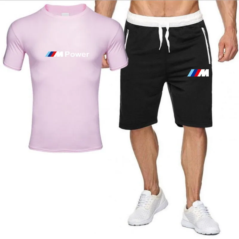 

2021 brand clothing men's fashion sportswear casual sportswear men's cotton T-shirt sweatshirt + fashion sports pants men's suit