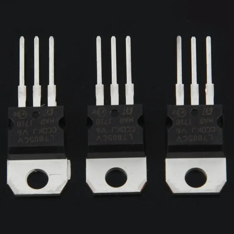 HTHL-50pcs LM7805 L7805 7805 TO-220 Voltage Regulator IC new | Обустройство дома