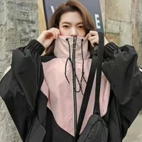 student fashion sports jacket all match women spring autumn 2021 chic fashion korean loose mid length baseball uniform