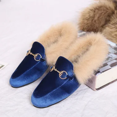 YEELOCA с металлической цепочкой кожаная обувь на плоской подошве Зимние женские