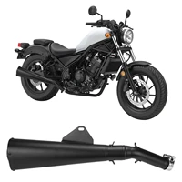 slip on exhaust pip for honda rebel 500 motorcycle exhaust muffler pipe for honda rebel 500 2019 2020 for honda rebel 500