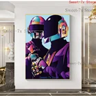 Новая картина Daft в стиле панк музыка певица звезда на холсте искусство в скандинавском стиле плакаты и принты настенные картины для украшения гостиной без рамки