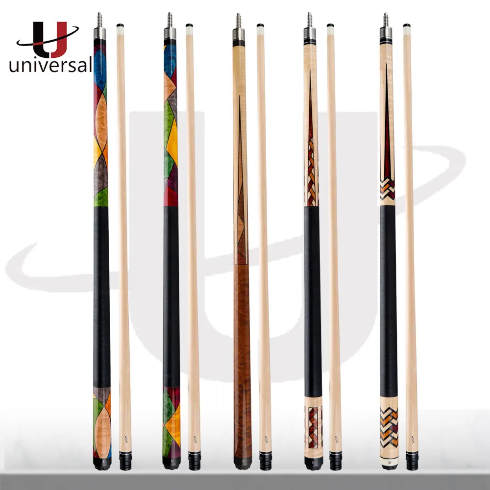 NEW Universal UN115 Series 11.75/12.75mm Billiard Pool Cue Stick Kamui Tip Technology Maple Shaft Billar Kit For Chinese Black 8 | Спорт и