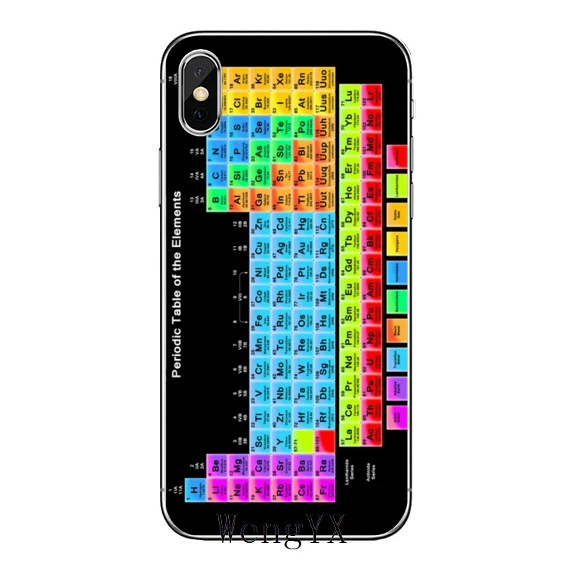 Химический колледж Периодическая таблица для Huawei Mate 20 10 9 P30 P20 P10 P9 pro Lite P Smart plus 2019