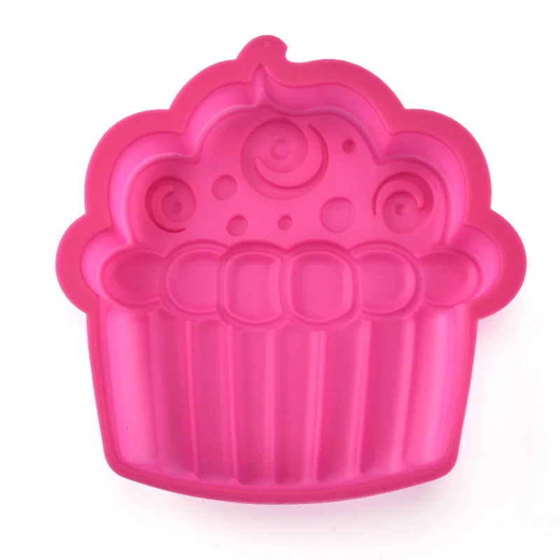 Силиконовые большие формы для торта Форма форта инструменты выпечки 3D форма