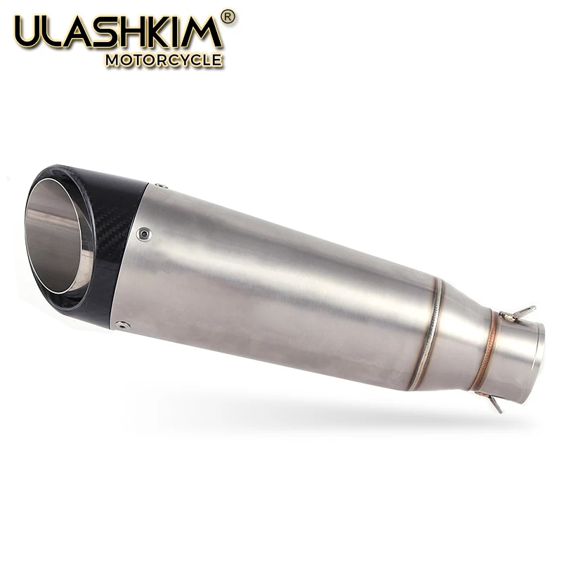 Универсальный Модифицированная выхлопная труба мотоцикла глушитель выхлопной