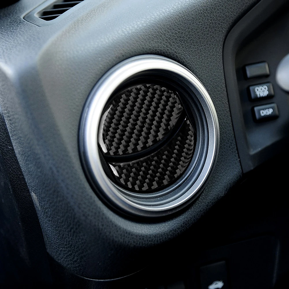 

4PCS Carbon Fiber Auto Interior Side Air Outlet Covers Car Stickers Subaru BRZ Toyota 86 2013-2020 Car Accessories Dropshipping