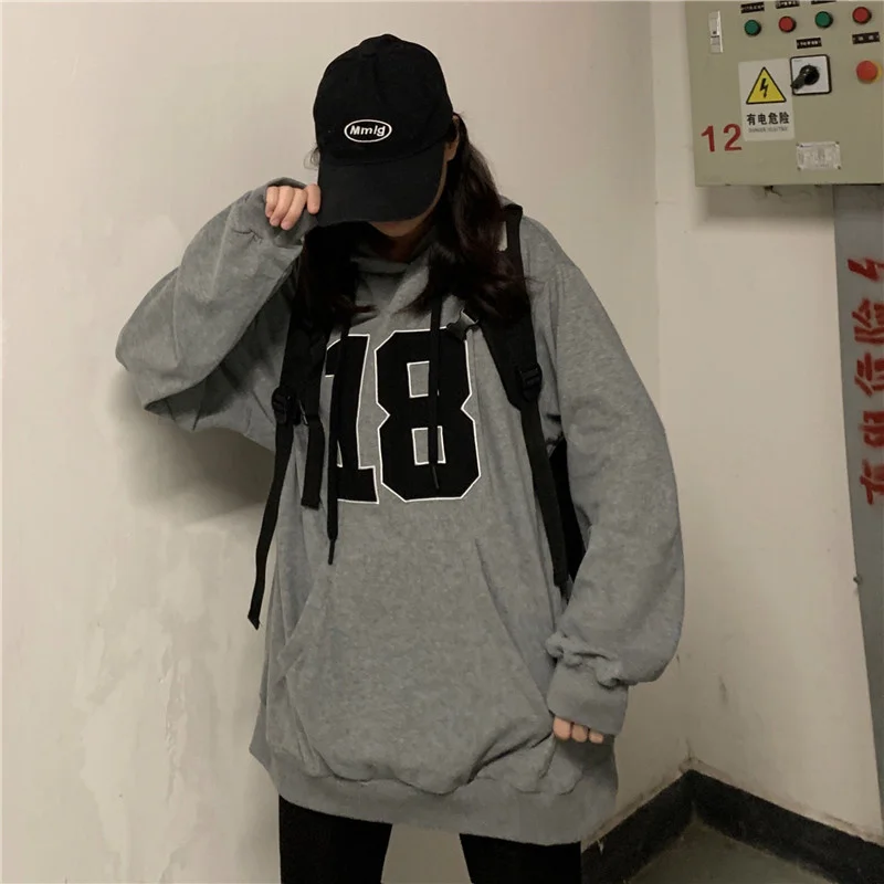 

Real of Autumn Clothing New Retro Hooded Sweater for WomenRachel