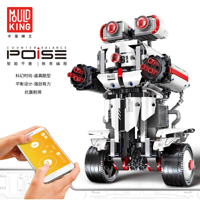 Mould King 13027 Idea MINDSTORMS программа дистанционного управления робот стена E Модель