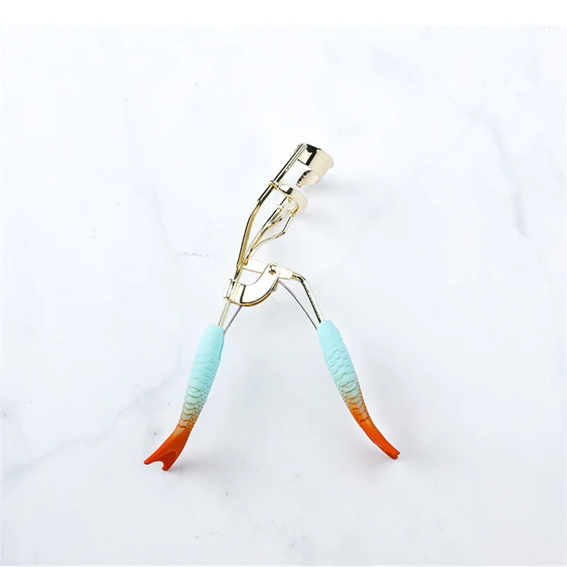 

1pcsNew mermaid eyelash curler mini makeup eyelash curler beauty tool