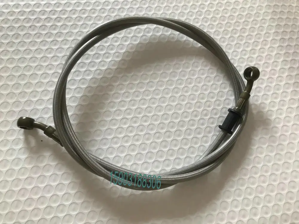 Цветной мотоциклетный шланг длина 100 см из нержавеющей стали плетеный ПВХ
