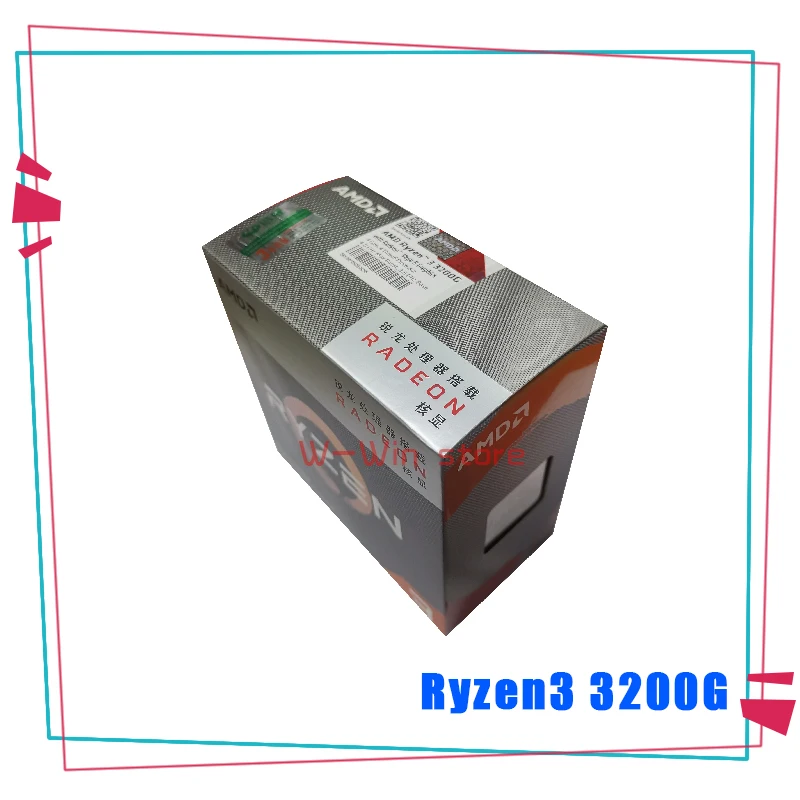 Новый процессор AMD Ryzen 3 3200G R3 6 ГГц четырехъядерный четырехпоточный 65 Вт L3 = 4M