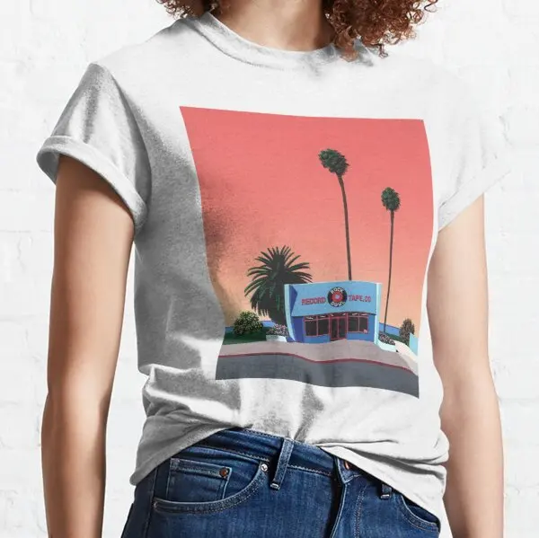 

Hiroshi Nagai Art Print Poster Vaporwave Shirt Wallpaper Classic T-Shirt