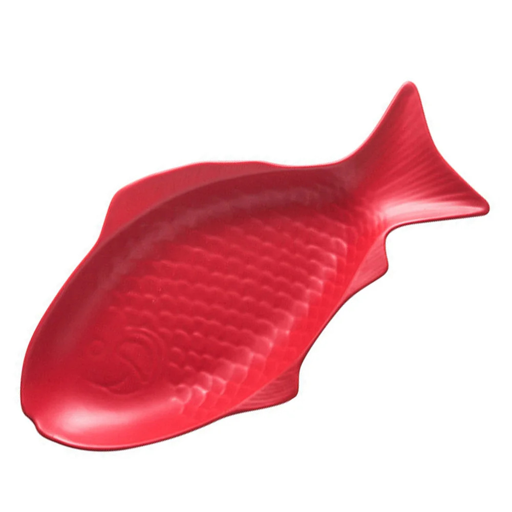 1 шт. керамическая посуда в форме рыбы 11 дюймов|Блюдца и тарелки| |