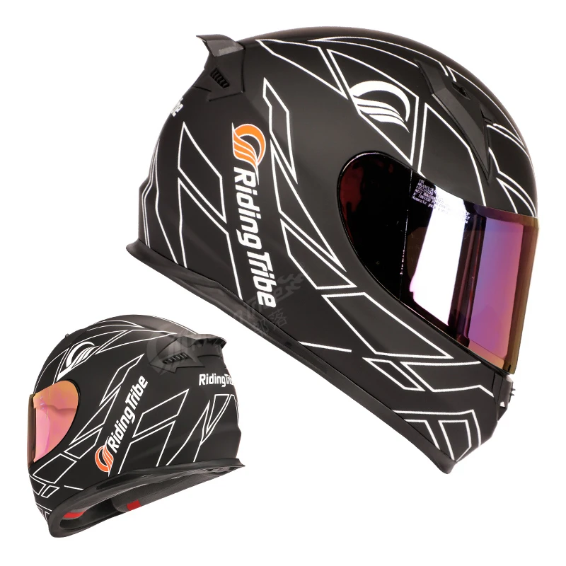 Мотоциклетный шлем профессиональный гоночный на все лицо защита головы всадника