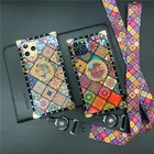 Роскошный клетчатый квадратный чехол для Huawei P30 Pro P40 Lite P20 Mate 40 30 Honor V30 8X Enjoy 20 Y7A Y6P Y9 Laser, Винтажный чехол в клетку