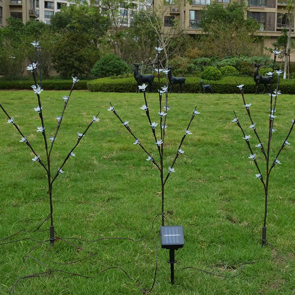 Вишневое дерево ветка светодиодный светильник Рождество День кулон в виде