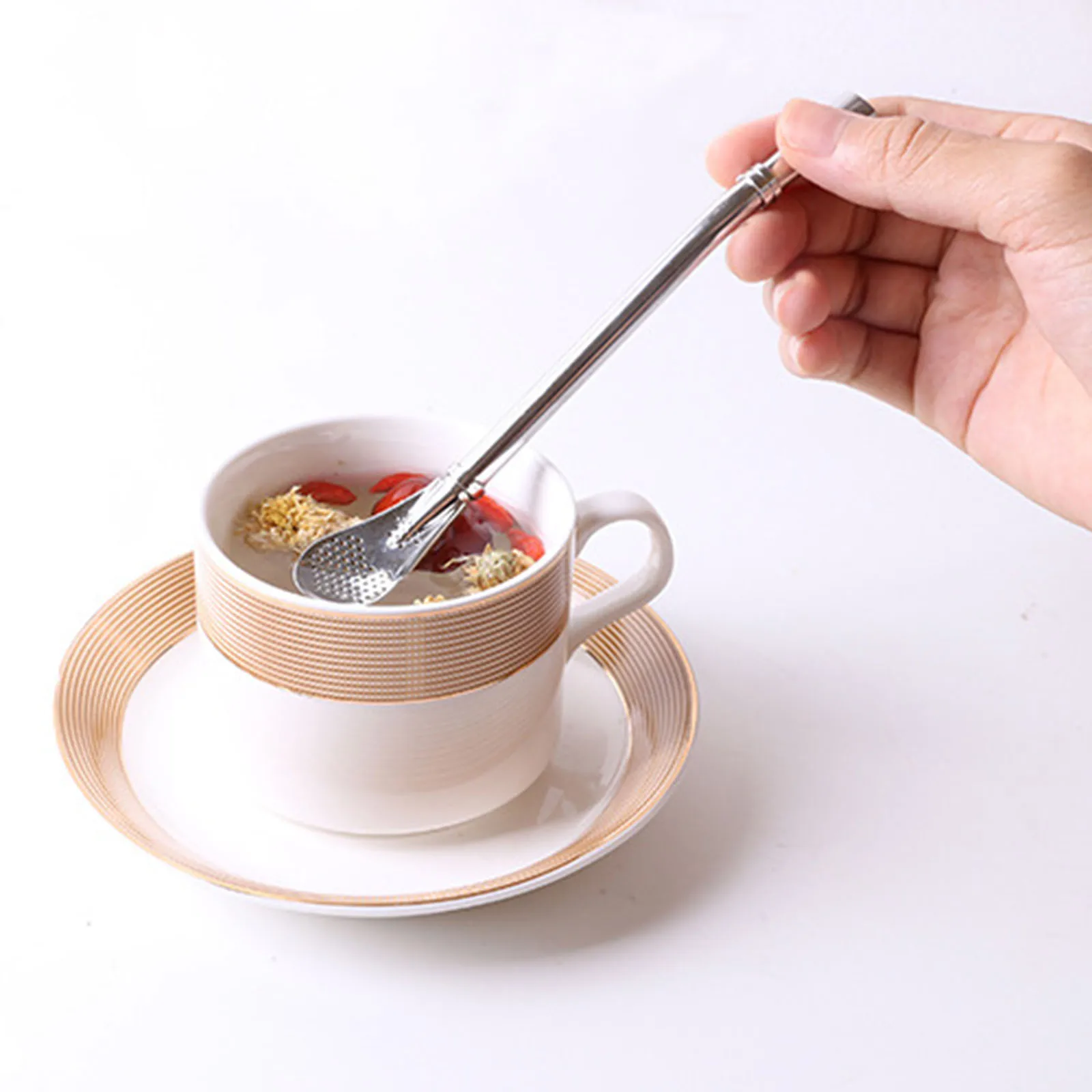 Трубочкой ложка моющиеся бар многоразовые Чай инструменты Bombilla тыква аксессуары