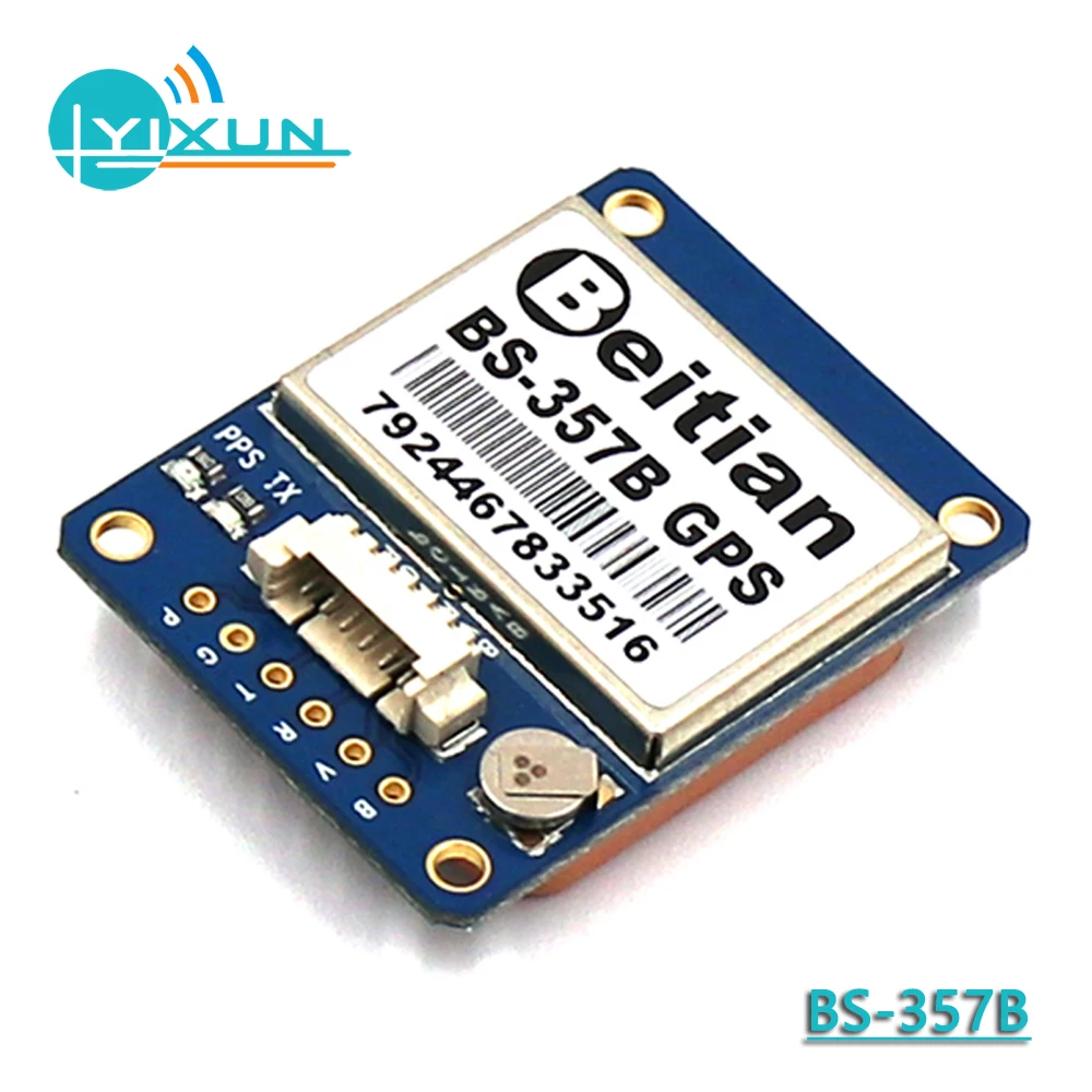 BEITIAN высокоточный GPS-модуль с антенной 4M вспышка 1PPS 5V стандартный выход b/с 1 Гц