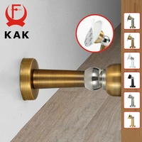 kak stainless steel magnetic doorstop non punch wind proof door stopper wall mounted floor mounted door holder door hardware