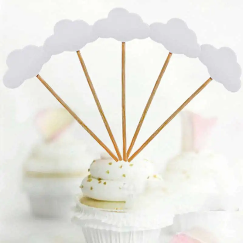 1 комплект Радужный Единорог торт Топпер пирог на день рождения или свадьбу флаги