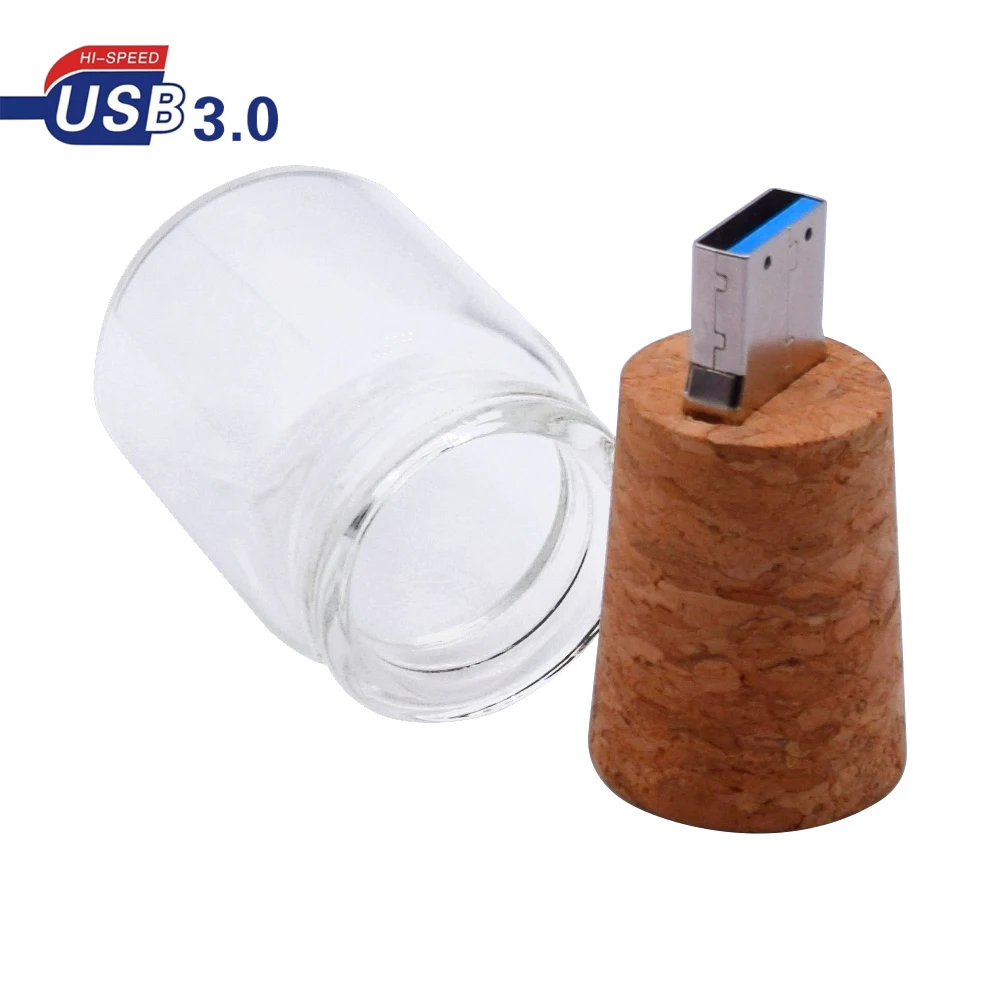 USB 3 0 Бесплатная индивидуальная Настройка стеклянная бутылка для дрифта