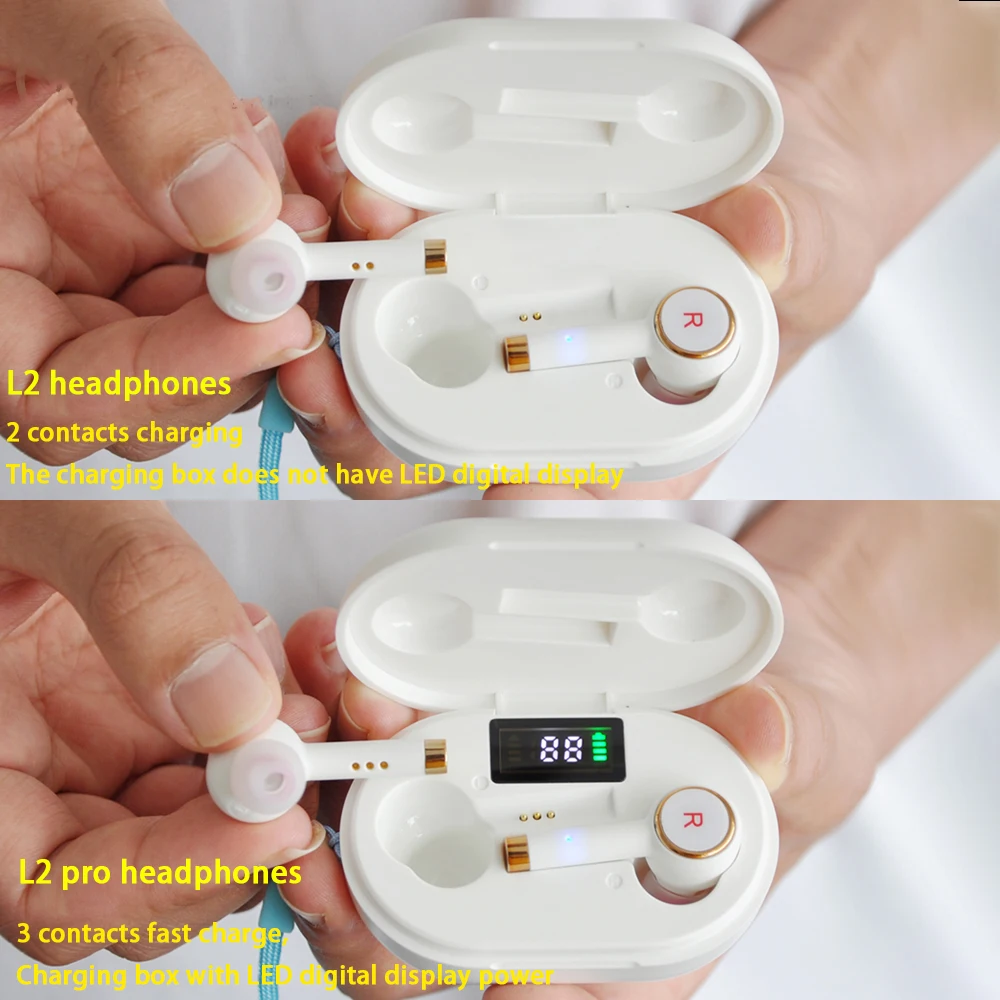 Новые беспроводные мини-наушники Tws водонепроницаемые спортивные наушники с