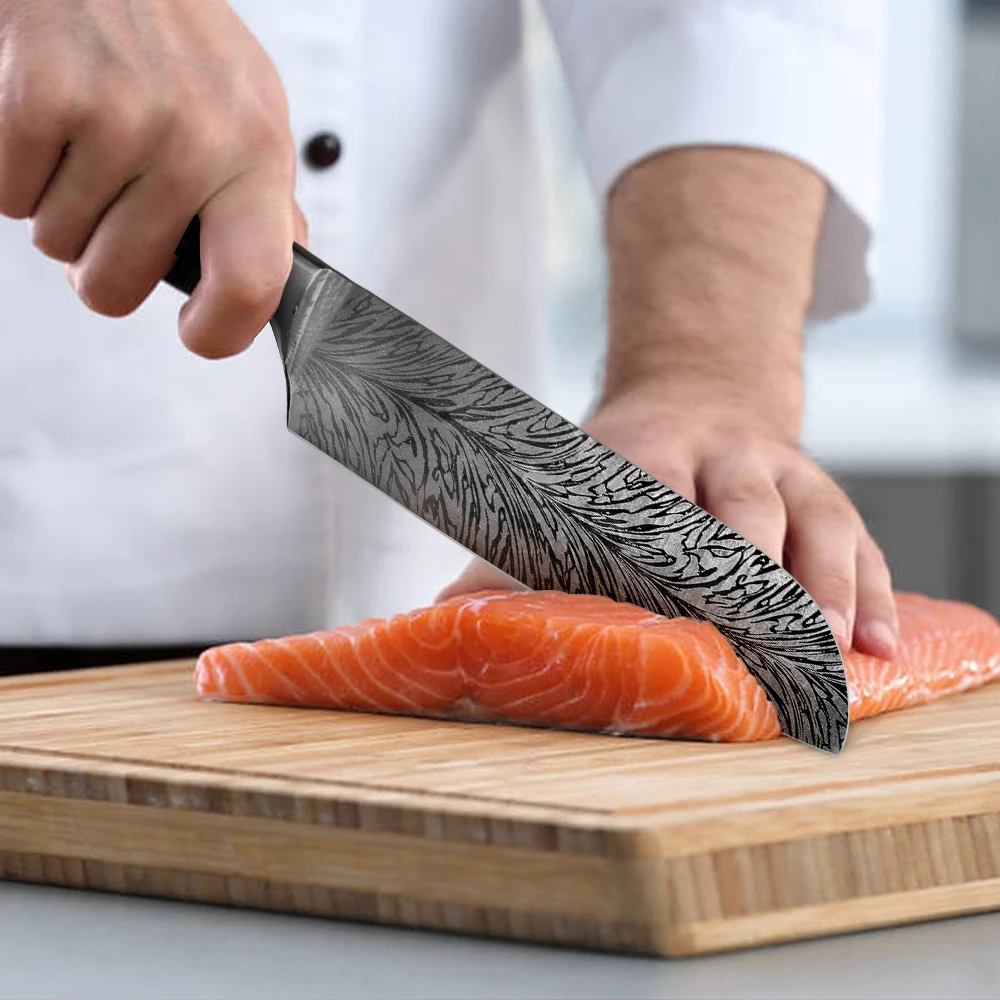 Набор кухонных ножей из 8 предметов профессиональные японские инструменты шеф