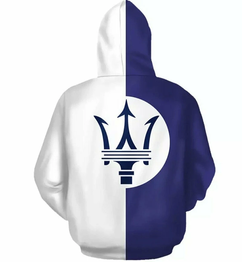 

New Maserati Car Logo Hoodie High Quality Racing Suit Hip Hop Street Pullover Fashion Casual Sportswear Oversized Harajuku Coat
