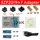 Высокоскоростной USB-программатор SPI EZP2019, с 7 переходниками, лучше, чем EZP2010 EZP2013, с поддержкой 24 25 26 93 EEPROM 25 флеш-Bios