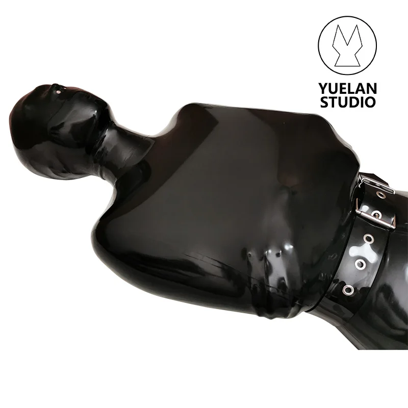 YUELAN латексный резиновый мешок для бондажа костюм |
