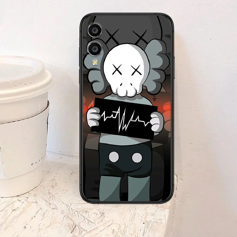 

Super cartoon kawa Phone Case For Huawei Honor 6A 7A 7C 8 8A 8X 9 9X 10 10i 20 Lite Pro Play black Prime Painting Bumper Fashion