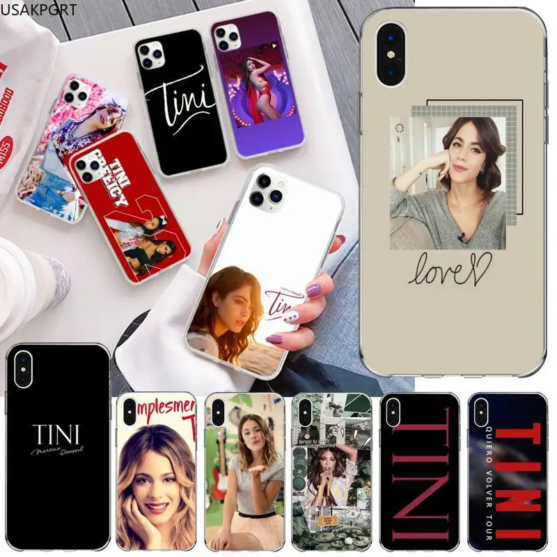 

KPUSAGRT Tini Stoessel Soft Phone Case Cover for iphone 12 pro max 11 pro XS MAX 8 7 6 6S Plus X 5S SE 2020 XR cover