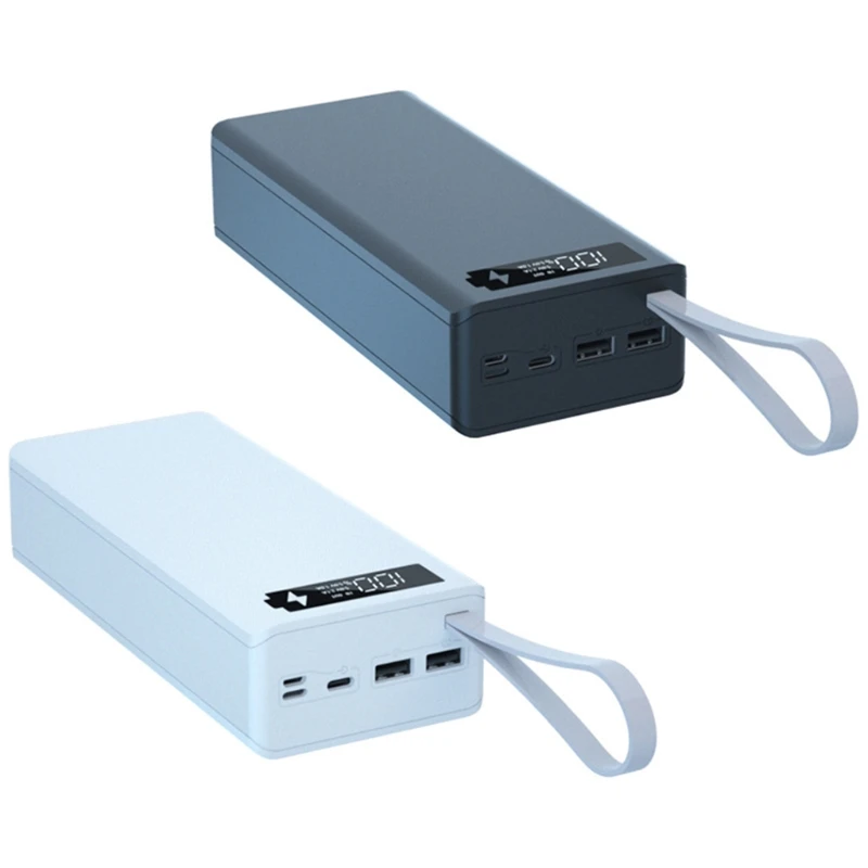 

Detachable C16 LCD Display DIY Power Bank Shell External Box Without Battery Powerbank Protector 16x18650 Battery Case