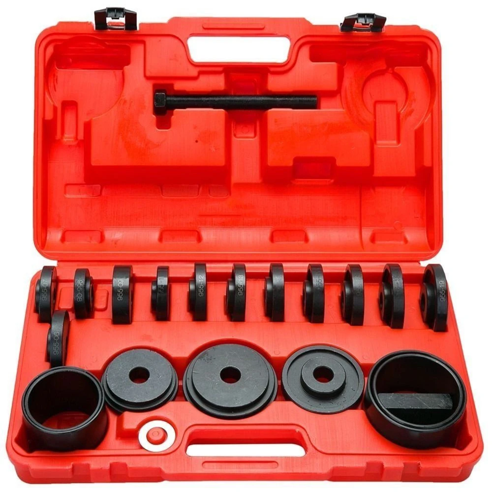 23pcs/set Excellent Front Wheel Drive Adapters Bearing Removal Installation Service Tools Kit for Car