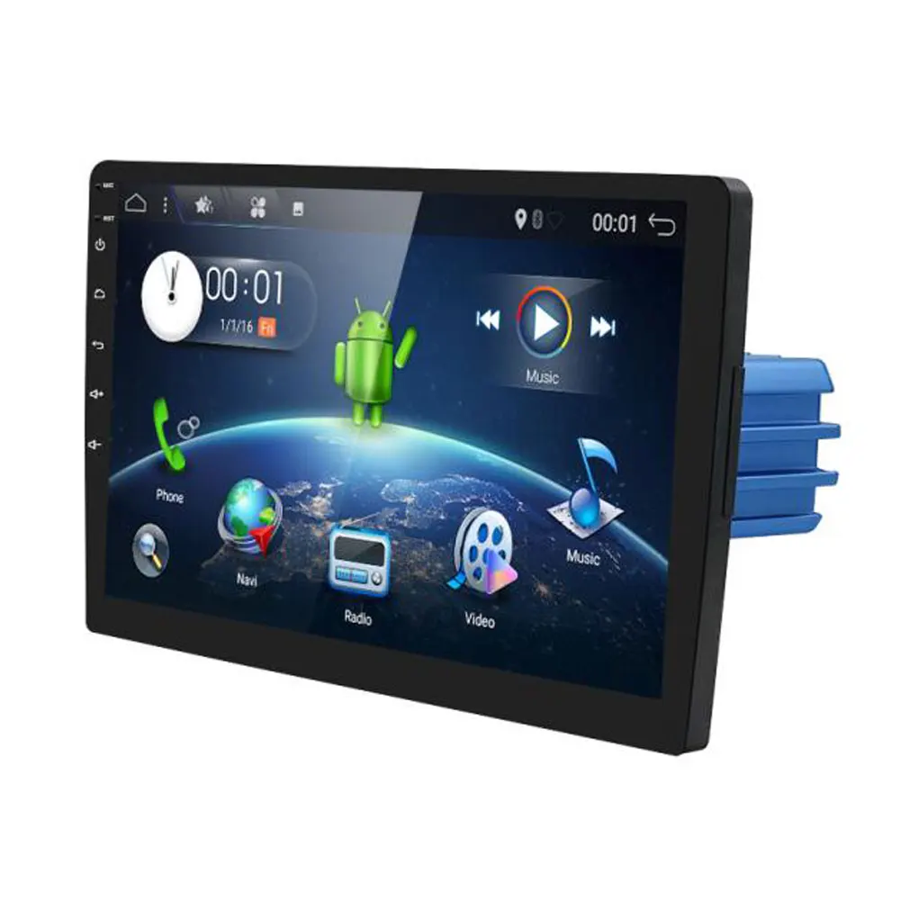 64G 10 дюймов Android 9,0 gps навигация Авторадио Мультимедиа Радио плеер Bluetooth wifi MirrorLink Универсальный 1Din Автомагнитола