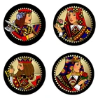 Маджонг резиновые Скатерти Семья вечерние игровой мини Настольный коврик маджонг руб немой бытовой противоскользящие покер ковер маджонг