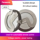 Литиевые аккумуляторы Panasonic VL2020, 3 в, 20 мАч, 105 градусов, 2 шт.