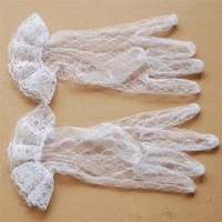 short bride wedding gloves beige short design lace wedding gloves lace gloves cheap accesorios para boda