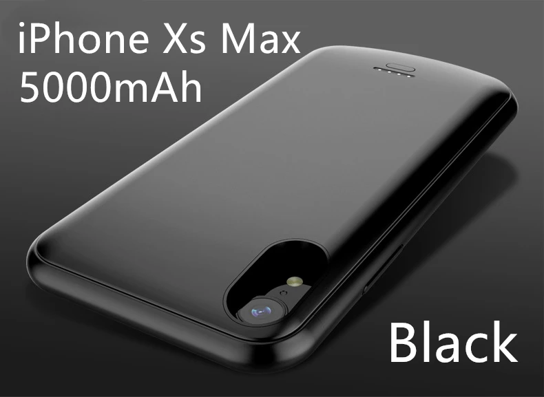 Чехол для аккумулятора 4000 мАч для iPhone SE 5SE 5 5S, внешний аккумулятор, зарядка, внешний аккумулятор, чехол для iPhone 5, 6, 7, 8 X XS MAX, чехол для зарядного устройства - Цвет: For iPhone Xs Max
